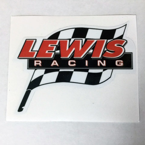 Lewis Racing Sticker